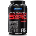 Ficha técnica e caractérísticas do produto Ultimate 5 Whey Protein - Probiótica - Morango - 900 G