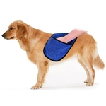Ultra-absorvente Pet Dog Toalha de banho de microfibra Super absorvente Pet secador de toalhas cobertor com bolso para Pequenas e Médias cães grandes