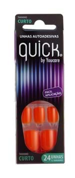 Ficha técnica e caractérísticas do produto Unhas Autocolantes You Care - Quick Curto Orange (Laranja) - BQ06-017