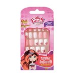 Ficha técnica e caractérísticas do produto Unhas Postiças Infantil – Pink By Kiss – Ursin