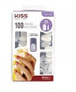 Ficha técnica e caractérísticas do produto Unhas Postiças Kiss New York Active Oval com 100 Unidades