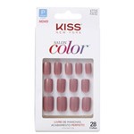 Ficha técnica e caractérísticas do produto Unhas Postiças Salon Color Beautiful - Kiss New York