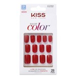 Ficha técnica e caractérísticas do produto Unhas Postiças Salon Color New Girl - Kiss New York