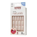 Ficha técnica e caractérísticas do produto Unhas Salon Natural Quadrado Médio Ksn02br Kiss NY