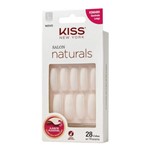 Ficha técnica e caractérísticas do produto Unhas Salon Naturals Quadrado Longo Ksn04br Kiss Ny