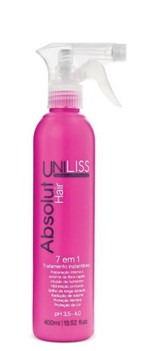 Ficha técnica e caractérísticas do produto Uniliss Absolut Hair Tratamento Instantâneo 7 em 1 - Uniliss Cosméticos - Profissionais