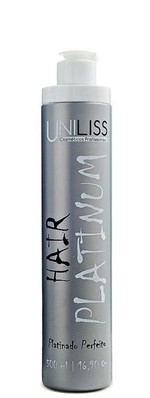 Ficha técnica e caractérísticas do produto Uniliss Mascara Matizadora Hair Platinum - 500 Ml - Uniliss Cosméticos - Profissionais