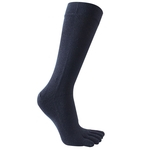 Ficha técnica e caractérísticas do produto Unisex algodão Cinco Toe longas meias respirável Desodorante Meias Presente Sweat-absorvente