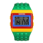 Ficha técnica e caractérísticas do produto Unisex Colorful Digital Wrist Watch MR
