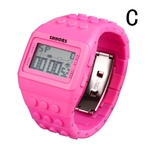Ficha técnica e caractérísticas do produto Unisex Colorful Digital Wrist Watch PK