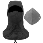 Ficha técnica e caractérísticas do produto Unisex Cycling Polyester Head Face Cover Outdoor Sports Windproof Waterproof Warm Hat