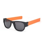 Ficha técnica e caractérísticas do produto Unisex Folding UV Protection Slap Bracelet Sunglasses Outdoor Ciclismo Eyewear