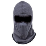 Ficha técnica e caractérísticas do produto BLU Unisex Inverno Neck Máscara Facial lã quente térmica Hat Ski Riding Hood Capacete Caps Leak detection tool