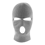 Ficha técnica e caractérísticas do produto Unisex Outdoor Knitting costura Cap Máscara Facial quente para esquiar equitação (quente)
