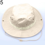 Ficha técnica e caractérísticas do produto Unisex Woodland Fishing Caminhadas Travel Military à Prova De Sol Camo Boonie Hat Cap