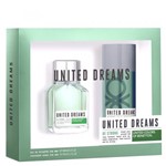 Ficha técnica e caractérísticas do produto United Dreams Be Strong Benetton - Masculino - Eau de Toilette - Perfume + Desodorante
