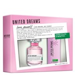 Ficha técnica e caractérísticas do produto United Dreams Love Yourself Benetton - Feminino - Eau de Toilette - Perfume + Desodorante