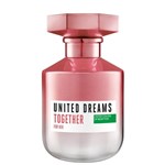 Ficha técnica e caractérísticas do produto United Dreams Together For Her Benetton Eau de Toilette - Perfume Feminino 80ml