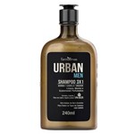 Ficha técnica e caractérísticas do produto Urban Men Shampoo 3 em 1 IPA 240ml - Farmaervas