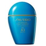 Ficha técnica e caractérísticas do produto UV Protective Liquid Foundation SPF 43 Shiseido - Base para Rosto Medium Beige SP60