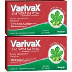 Varivax castanha da india 300mg alivia sintomas de má circulação 60 comp natulab 
