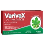 Ficha técnica e caractérísticas do produto Varivax castanha da india 100mg tratamento de varizes 30 comp natulab