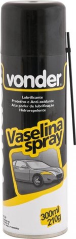 Ficha técnica e caractérísticas do produto Vaselina Spray 300ml/210g - Vonder