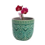 Ficha técnica e caractérísticas do produto Vaso, Cachepot de Cerâmica Hearts And Flower Urban - H41070