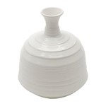 Ficha técnica e caractérísticas do produto Vaso de Cerâmica 14cm Bell Prestige - Branco