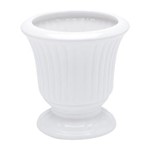 Ficha técnica e caractérísticas do produto Vaso de Cerâmica 19cm Grece Prestige - Branco
