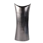 Vaso Decorativo Espelhado Prata 37cm Concepts Life