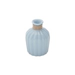 Ficha técnica e caractérísticas do produto Vaso de Cerâmica Azul Claro 15cm Celo Prestige