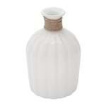 Ficha técnica e caractérísticas do produto Vaso de Cerâmica Branco 15cm Celo Prestige