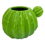 Ficha técnica e caractérísticas do produto Vaso de Cerâmica Cactos Verde 9x12cm