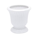 Ficha técnica e caractérísticas do produto Vaso de Cerâmica Grece 12cmx12cmx12cm Rojemac Branco