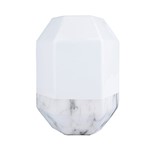 Ficha técnica e caractérísticas do produto Vaso de Cerâmica Marble At The Bottom Urban Branco/Cinza