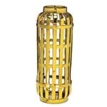 Ficha técnica e caractérísticas do produto Vaso de Cerâmica Reale Dourado 39cm Espressione