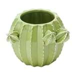 Ficha técnica e caractérísticas do produto Vaso de Cerâmica Verde 10cm Cactos Prestige