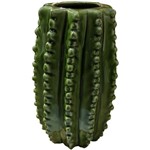 Ficha técnica e caractérísticas do produto Vaso de Cerâmica Verde Hedge Cactus Pequeno 40397 Urban