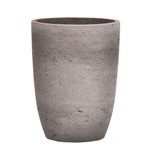 Ficha técnica e caractérísticas do produto Vaso de Cimento I Cinza D20cm - Etna