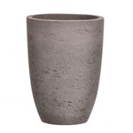 Ficha técnica e caractérísticas do produto Vaso de Cimento I Cinza D16,5cm - Etna