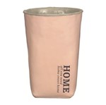 Ficha técnica e caractérísticas do produto Vaso de Cimento Rosa 25cm Home 7603 Mart