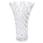 Ficha técnica e caractérísticas do produto Vaso de Cristal 25Cm Diamond Lyor