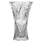 Ficha técnica e caractérísticas do produto Vaso de Cristal Bohemia Acinturado Pinweel Luxo 30cm - 5796