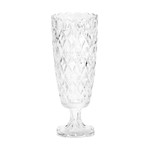 Vaso de Cristal com Pé 15X39.5Cm Angélica Wolff