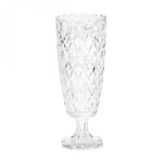 Ficha técnica e caractérísticas do produto Vaso de Cristal com Pé Angélica 15cmx39,5cm Rojemac Transparente