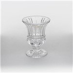 Ficha técnica e caractérísticas do produto Vaso de Cristal com Pe Athena 11 Cm Incolor