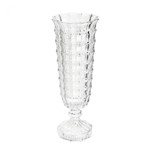 Ficha técnica e caractérísticas do produto Vaso de Cristal com Pé Mauricius 14cmx33,5cm Rojemac Transparente