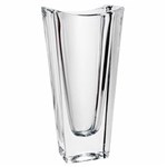 Ficha técnica e caractérísticas do produto Vaso de Cristal Ecológico Bohemia Okinawa 13,1x26,3 Cm - Transparente