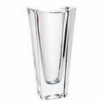 Ficha técnica e caractérísticas do produto Vaso de Cristal Ecológico Bohemia Okinawa 15,3x31,6 - Transparente